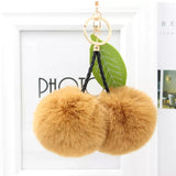 Pom Pom Furball Keychain
