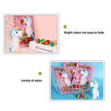 Unicorn Squeeze Popper With 5 Balls Toy