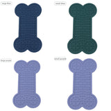 Slow Feeding Dog Lick Mat with Suction Cups for Bath Time Entertainment