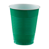 Green-Plastic Cups 18 oz In Bulk
