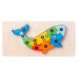 Multicolor Jigsaw Wood Puzzles
