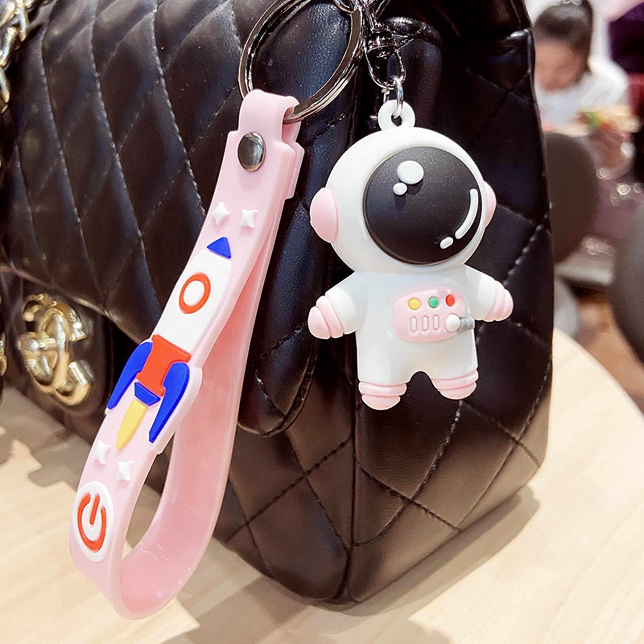 3D Astronaut Keychain With Flap