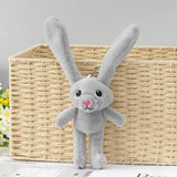 Rabbit Shape Stretchable Ear Soft Stuffed Plush Keychains