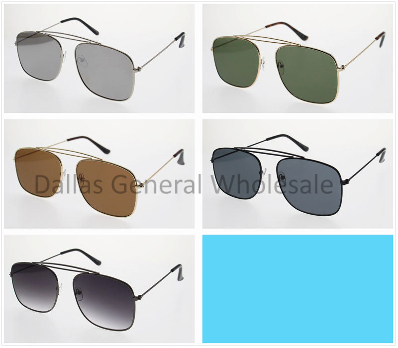 Metal Frame Sunglasses for Men - 12Pcs/Pack-Elevate Your Look