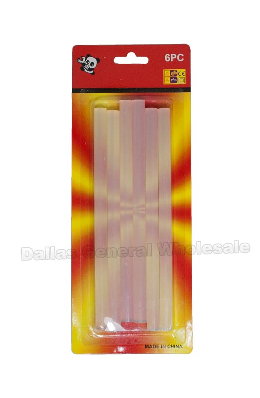 6 PC Hot Glue Sticks Wholesale MOQ 12