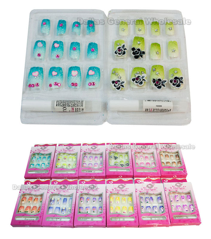 3D Fake Nail Art Sets Wholesale