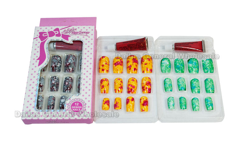 Bulk Buy Fashion Fake Nails Set Wholesale