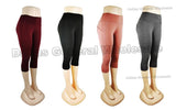 Bulk Buy Ladies Active Capris with Pockets Wholesale