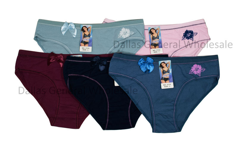 Solid colour women's panties Comfortable low waist cotton underwear 3  pieces (Color : A, Size : X-Large)