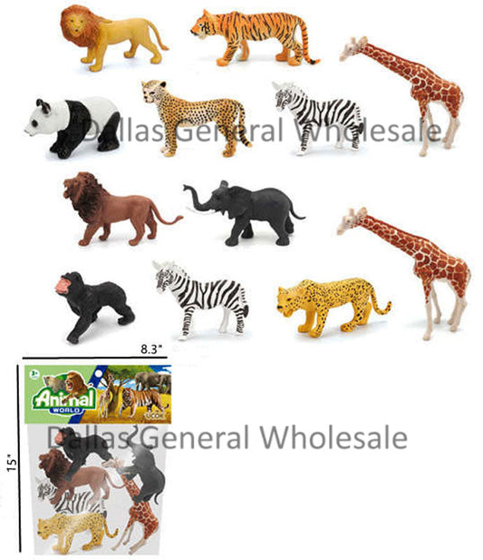 Zoo Animal Play Set - Educational Toy for Kids