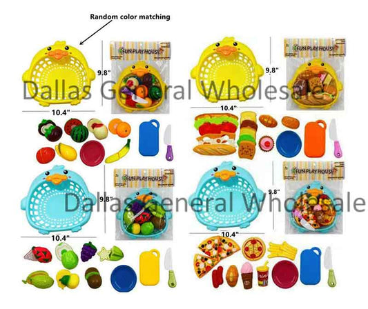 Animal Fruit Baskets Toy For Kids Wholesale