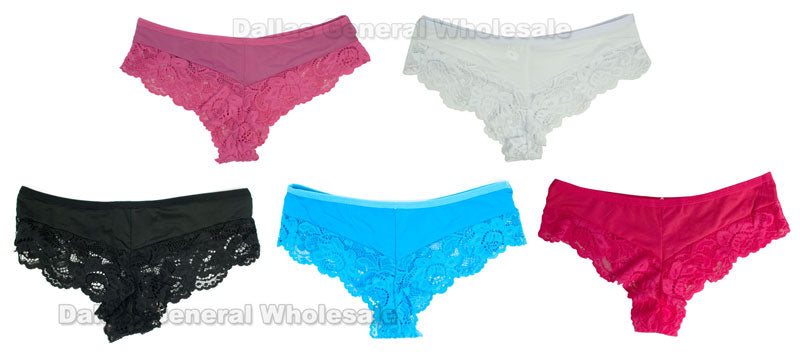 Ladies Sexy Lacy Panties Wholesale - Medium