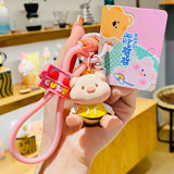 Cartoon Doodle Shaped Keychains