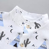 JSBlueRidge Wholesale's Casual Printed Short-Sleeved Boys Children Clothes
