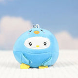 Bear Chicken & Penguin Shape Cute Soft Stuffed Plush Keychains - Assorted