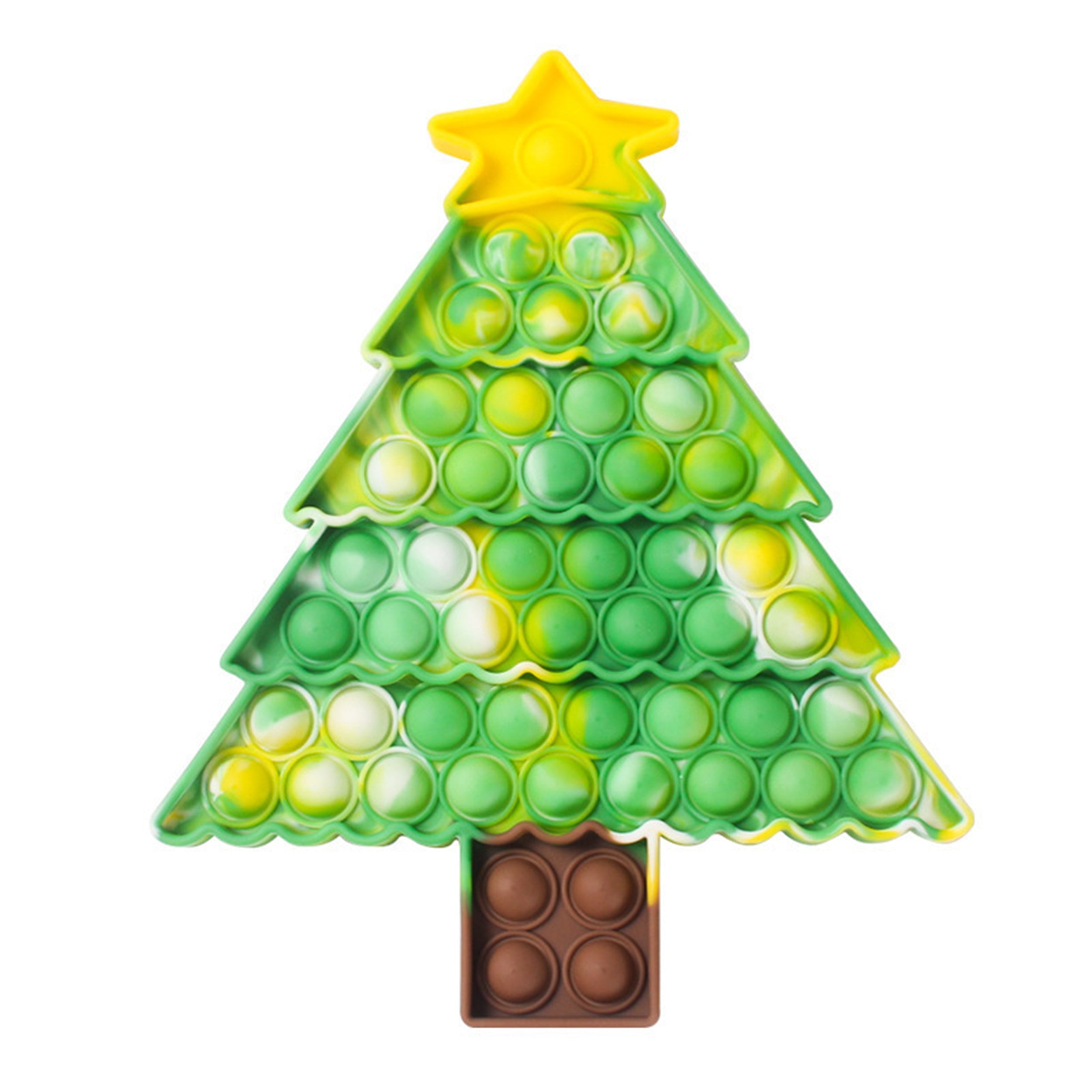Christmas Tree Pop it fidget toys