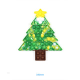 Christmas Tree Pop it fidget toys