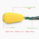 Corn Shape Dog Chew Toy
