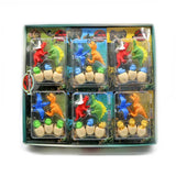 Dinosaur Egg Style Eraser Set for School Kids