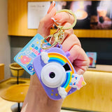 Rainbow Projection Camera Keychain