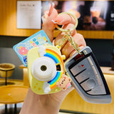 Rainbow Projection Camera Keychain