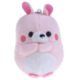 Cute Dog/Rabbit/Bear Soft Plush Keychains - Assorted