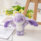 Cute Purple Soft Plush Animal Stuffed Keychains