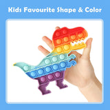 Rainbow Dinosaur Pop it Fidget Toys