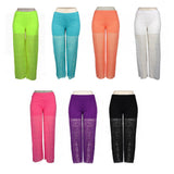 Bulk Buy Ladies Neon Color Beach Pants