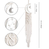 Moon Star Dream Catcher Decor Wall Hanging
