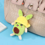 Fun to Your Accessories with Mini Avocado Doll Plush Pendant Keychains