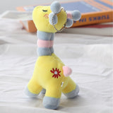 Mini Giraffe Jungle Soft Stuffed Plush Keychains