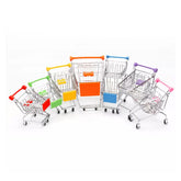 Mini Grocery Shopping Cart Storage Toy