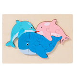 Animal Family Wooden Puzzle