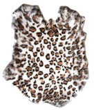 Wholesale LEOPARD RABBIT SKIN PELT (Sold by the piece)