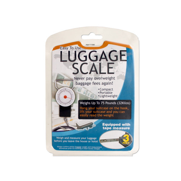 Luggage Scale and Tape Measure 