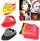 Wholesale Paisley Prints Cotton Bandannas For Unisex- Assorted
