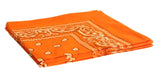 Wholesale Paisley Prints Cotton Bandannas For Unisex- Assorted