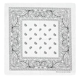 Wholesale Paisley Prints Cotton Bandannas For Unisex- Assorted