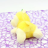 Cute Bear Pineapple Theme Soft Stuffed Plush Keychains