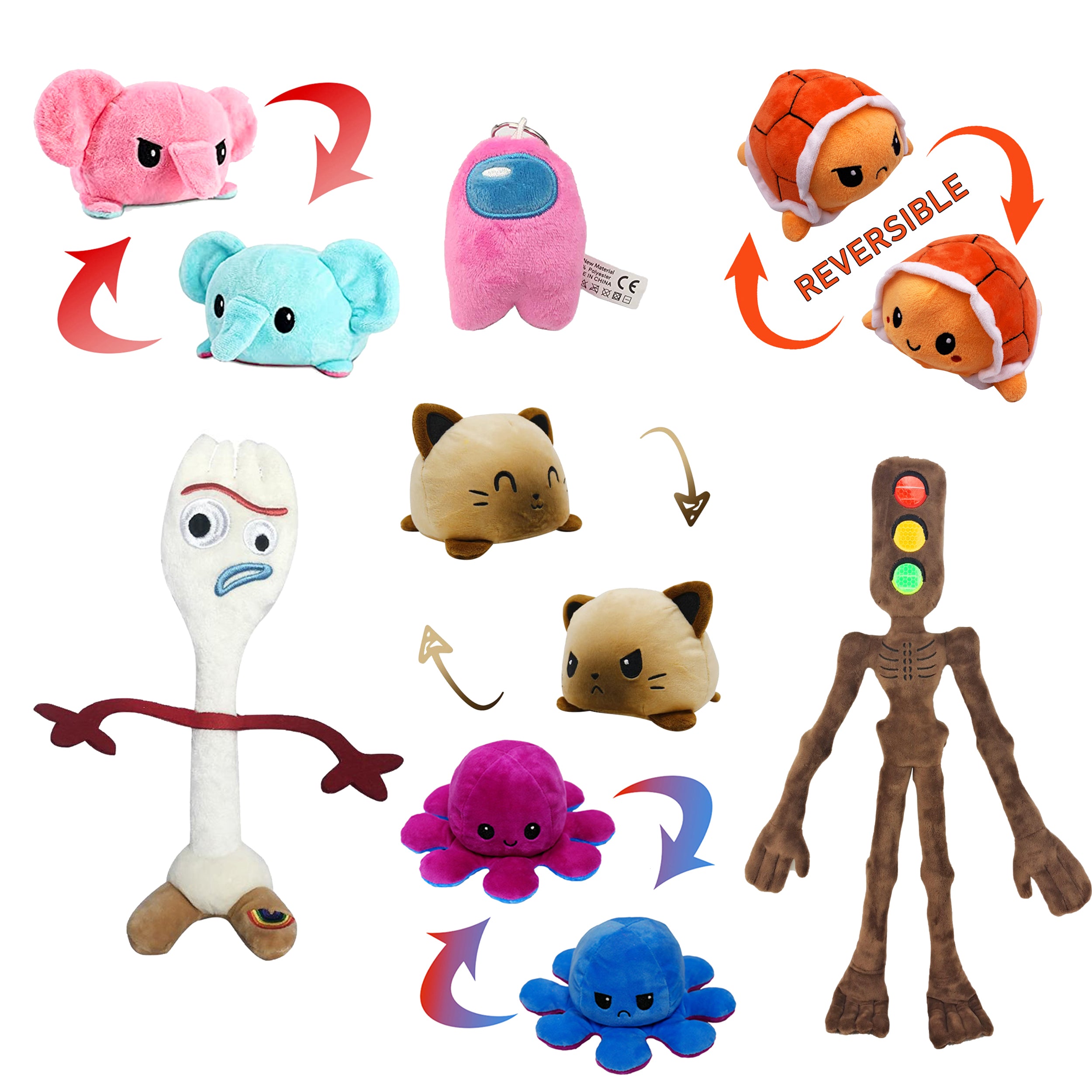 Plush Toys Soft and Cuddly Stuffed Animals for Kids' Playtime