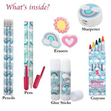 20-Piece Themed School Supply Kit ( 1 Case=24Pcs) 7.35$/PC