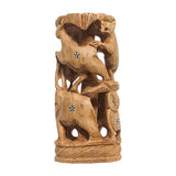Wooden Animal Statue Decorative Art Piece