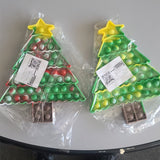 Christmas Tree Pop it fidget toys