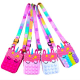 Unicorn Pop It Fidget Hand Bag