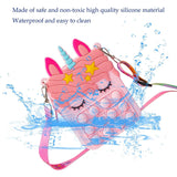 Pop It Unicorn Bags for Girls