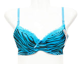 Women's Sexy Zebra Full Cup Coverage Bras Set - Assorted Bulk