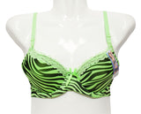 Women's Sexy Zebra Full Cup Coverage Bras Set - Assorted Bulk