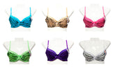 Women's Sexy Zebra Full Cup Coverage Bras Set - Assorted Bulk