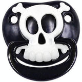 Wholesale BLACK PIRATE SKULL BILLY BOB TODDLER PACIFIER ( sold by the piece )